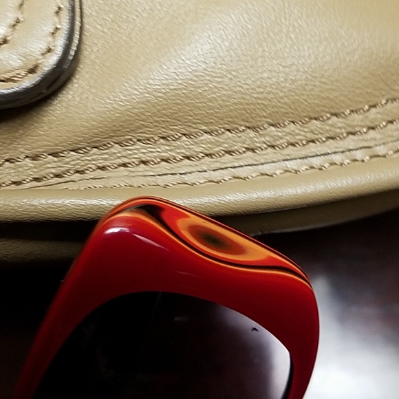 Calvin Klein red frame glasses - Picture 5 of 5